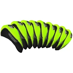 Longridge Golf Eisen Headcover Neopren schwarz/lime
