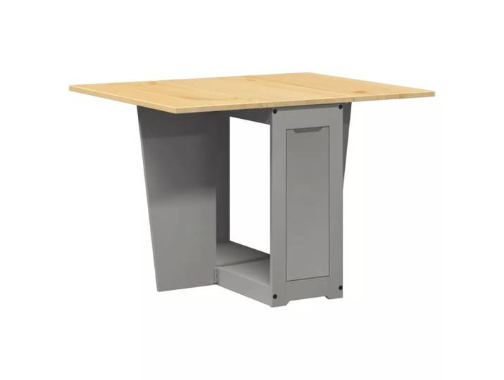 VidaXL - Esstisch kiefernholz, One Size, Grau