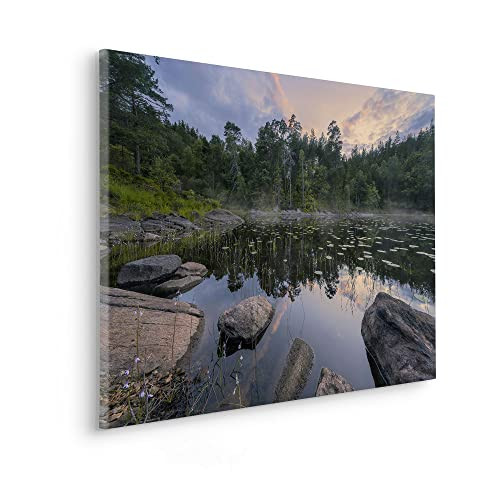 Komar Keilrahmenbild Mystic Shores Canvas Foto Landschapsmotief B: 90 cm, H: 60 cm