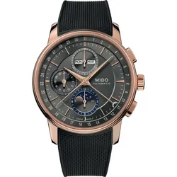 Mido Baroncelli Moonphase Chronograph M027.625.37.061.00 - grau satiniert,grau - 42mm