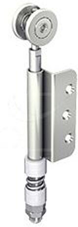 Monture d'extremité sur chant axe 16 mm galet nylon + fibre de verre MANTION 0382E