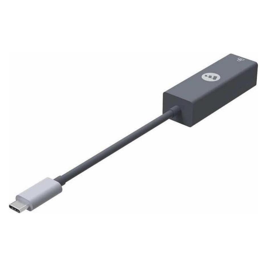 mophie Sonstiger Adapter: Ethernet RJ45 (Buchse) auf Typ C (Stecker), grau (USB-C) (71887522)
