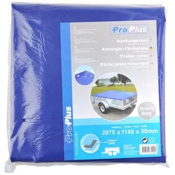 ProPlus 340814 Anhänger Flachplane mit Gummigurt 2075x1140x50mm Ladungssicherung