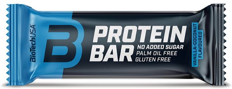 BioTechUSA Protein Bar barre protéinée grand format saveur Coconut & Vanilla 70 g