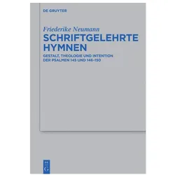 Neumann:Schriftgelehrte Hymnen, Fachbücher von Friederike Neumann