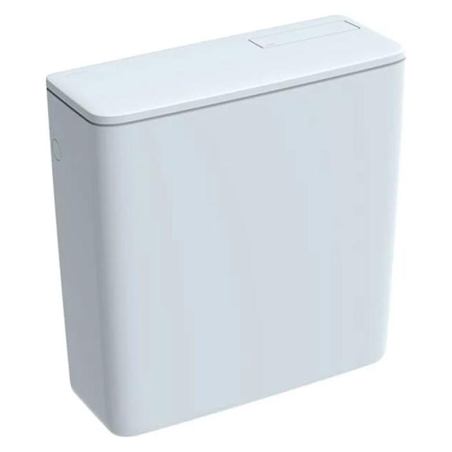Geberit AP128 AP-Spülkasten Spül-Stopp-Spülung, Wasseranschluss seitlich oder hinten mittig: weiss-alpin (128000115)