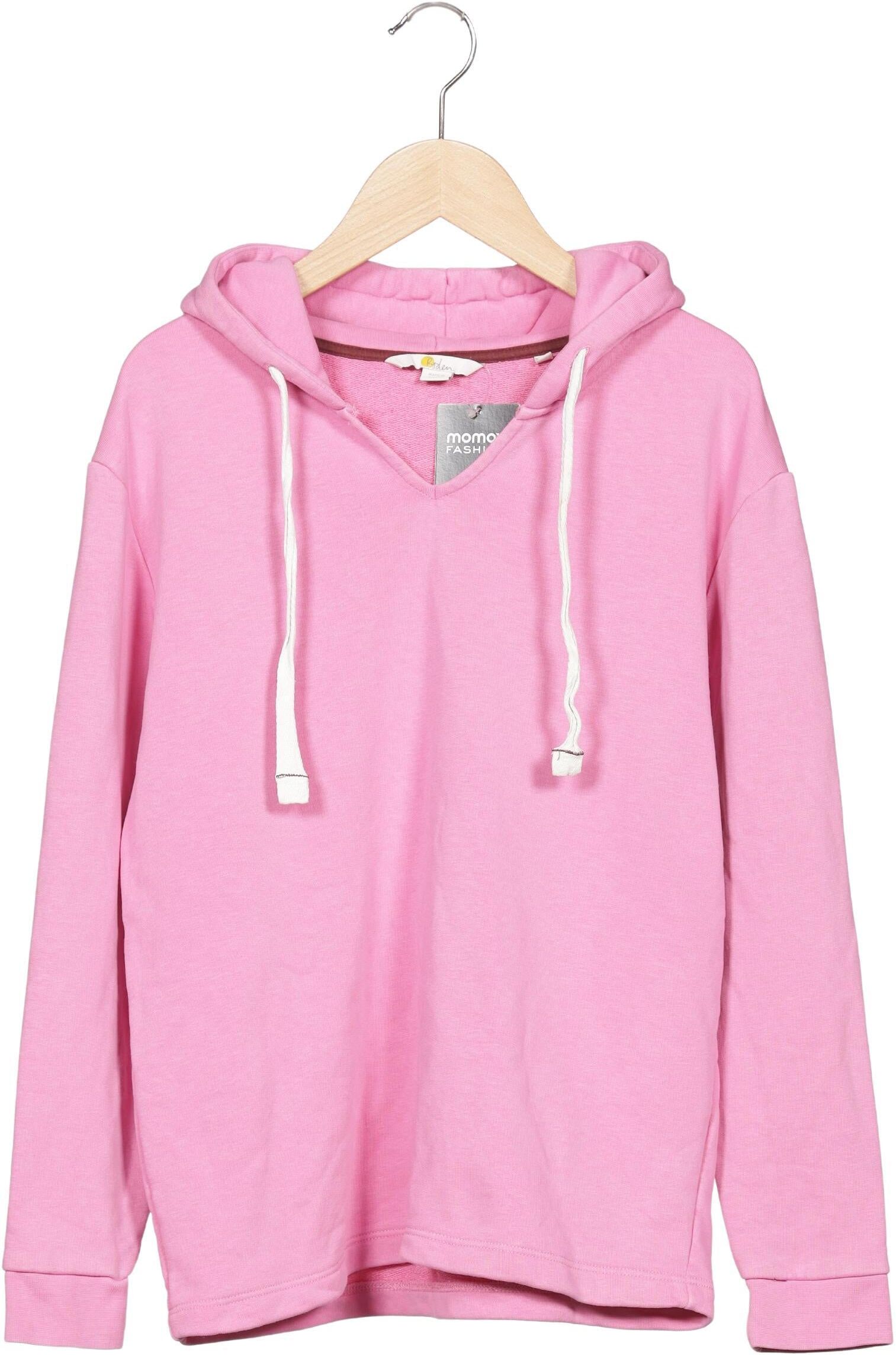 Boden Damen Kapuzenpullover, Pink, Gr. XS, Synthetik / Baumwolle - Second Hand