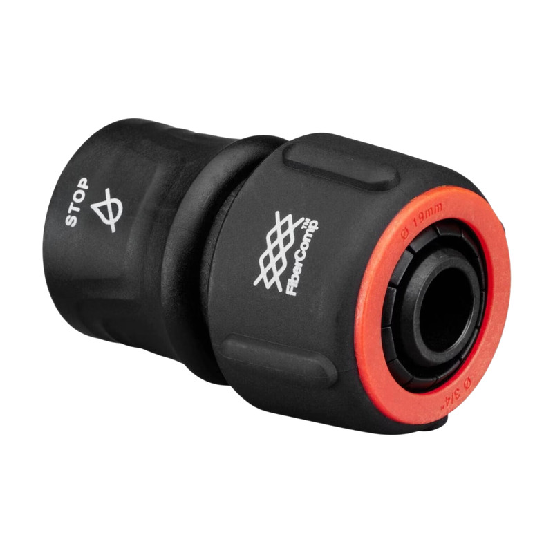 Fiskars Slangklem Universele Maat Ø 19 mm (3/4") FiberComp Zwart/Rood