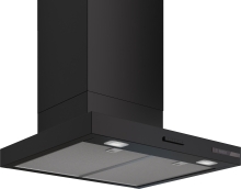 Bosch DWB63BC60 Wandhaube 60cm Mattschwarz LED-Beleuchtung Drucktasten