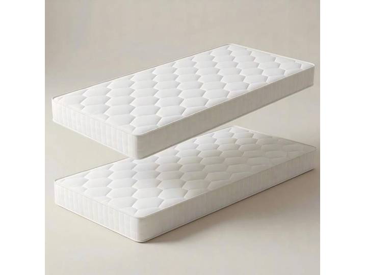 Lot de 2 Matelas 90x200 cm Matelas en Mousse Épaisseur10cm