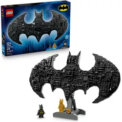 LEGO DC Batman Logo, Superhelden-Spielzeug mit Minifiguren 76330