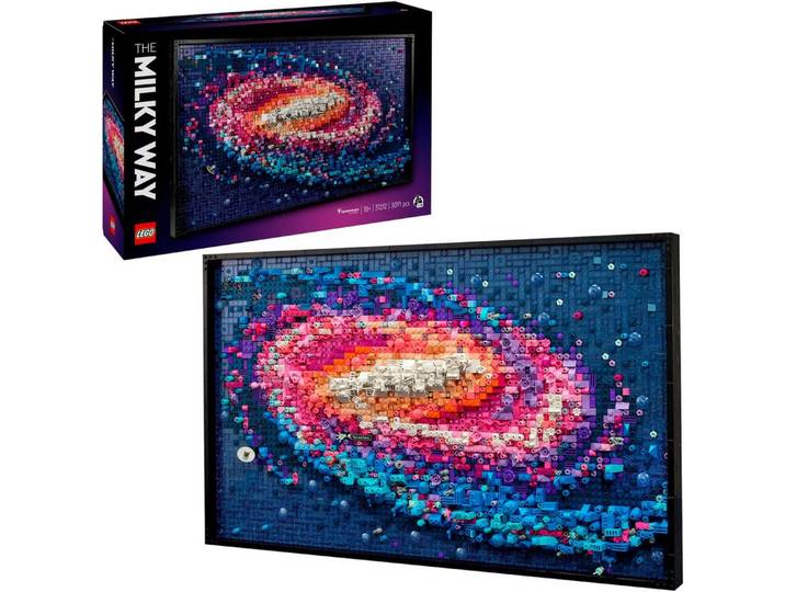 LEGO® Die Milchstraßen-Galaxie (31212), LEGO ART Konstruktionsspielsteine, (3091 St), Made in Europe