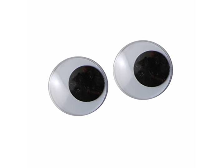 Vaessen Creative Zelfklevende Wiggle Googly Oyes, Zwart/Wit, One Size