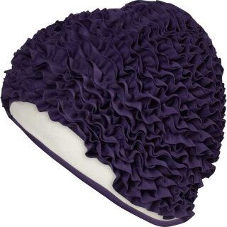 Badmössa Frill swim cap lila - Fashy