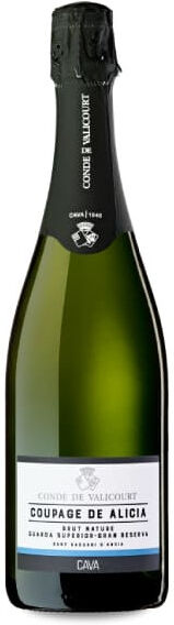 Conde de Valicourt Coupage de Alicia Brut Nature Gran Reserva 2022 - 75cl