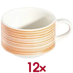 ID Fine Kaffeetasse »Fresh Color« 200 ml stapelbar 12 Stück grün