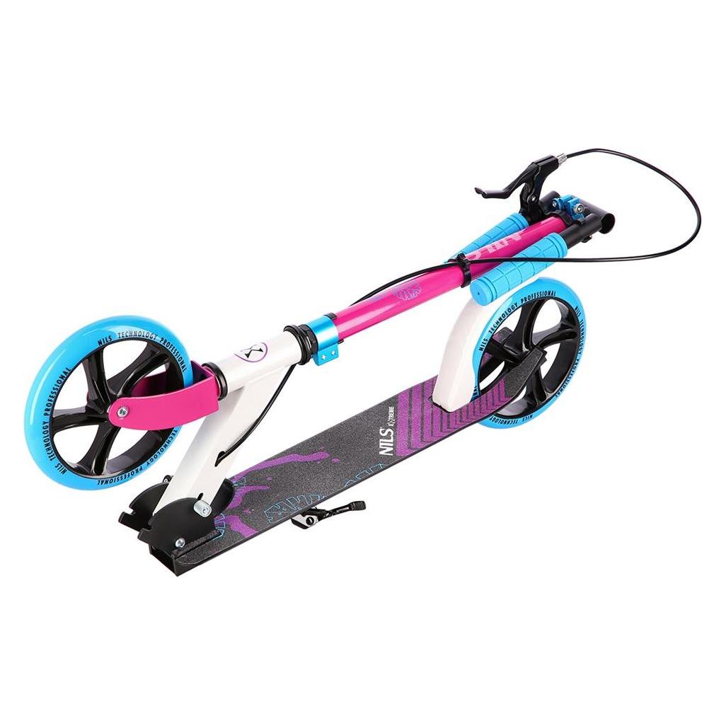 Nils eXtreme HM0107 weiss und rosa Scooter (16-50-418)