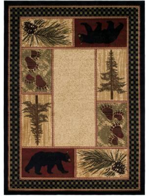 Mayberry Rug American Destination Cades Cove Lodge Area Rug