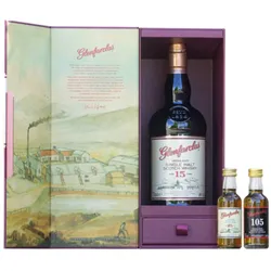 Glenfarclas 15 Jahre + 25 Jahre & 105 Cask Strength Miniatur -...
