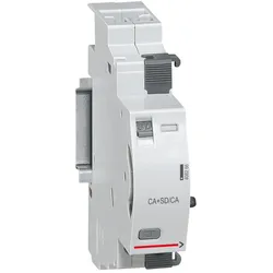 Legrand 406266 Hilfsschalter und Fehlersignalschalter,2Wechsler,Umstellb.auf 2xHilfsschalt.,1TE