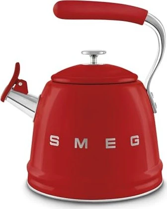 Smeg WKF01RD fluitketel 2,3 l Rood, Roestvrijstaal (2.30 l) (WKF01RD)