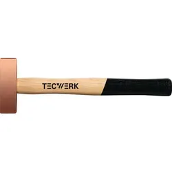 Tecwerk Kupferhammer Kopf-G.500g Hickory