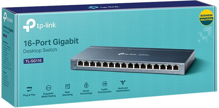 TP-Link TL-SG116 16-portars gigabitswitch