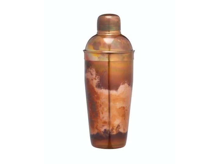 BarCraft Luxe Roestvrijstalen Cocktailshaker, 700 ml (1.25 pts) - Glimmende koperen afwerking