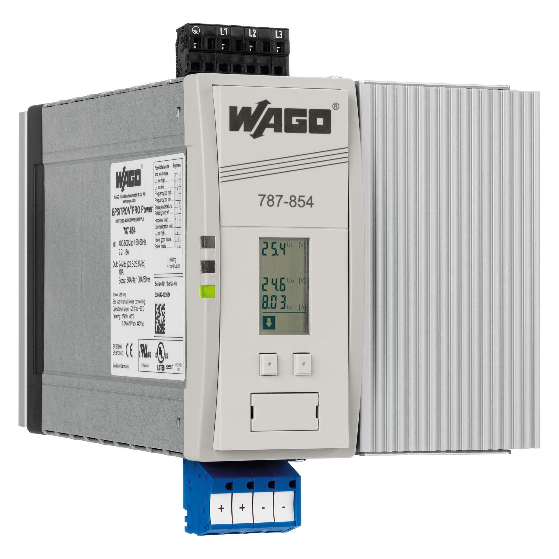 Wago Hutschienen-Netzteil (DIN-Rail) EPSITRON (787-854)