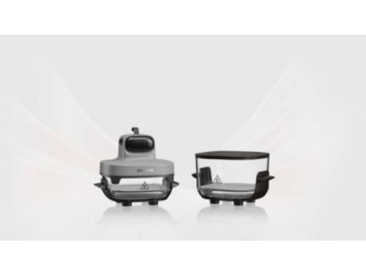 Dreame - Friteuse Sans Huile Tasti™,Gris, 5 En 1, 2 Récipients: 2,5l Et 4,5l, 1500w