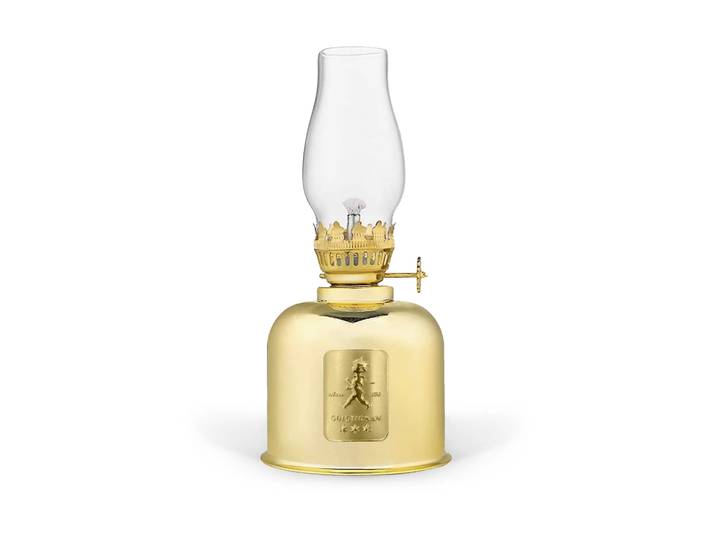 Solstickan Design Solstickan paraffine-lamp goud, Ø8,5x20 cm