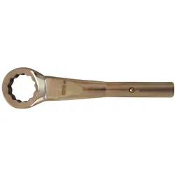 KS Tools, Schraubenschlüssel, BRONZEplus Zugringschlüssel gekröpft, Zollmasse, 2" (2")