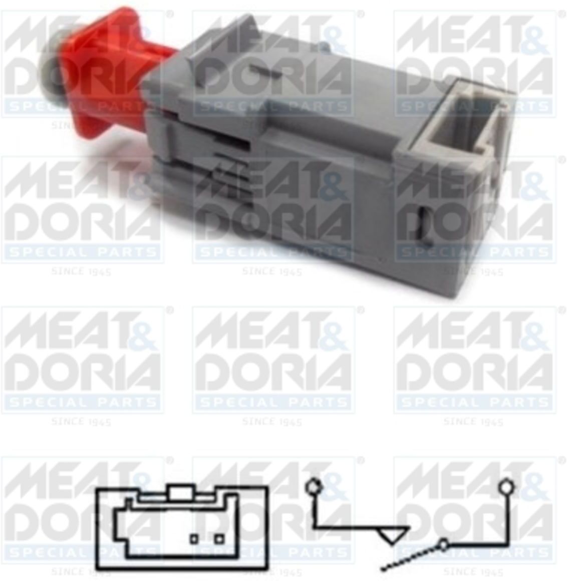 Bremslichtschalter MEAT & DORIA 35066