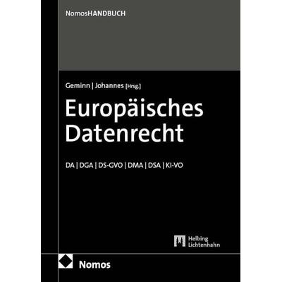 Europäisches Datenrecht, Gebundene Ausgabe von , Nomos, 978-3-8487-7404-3