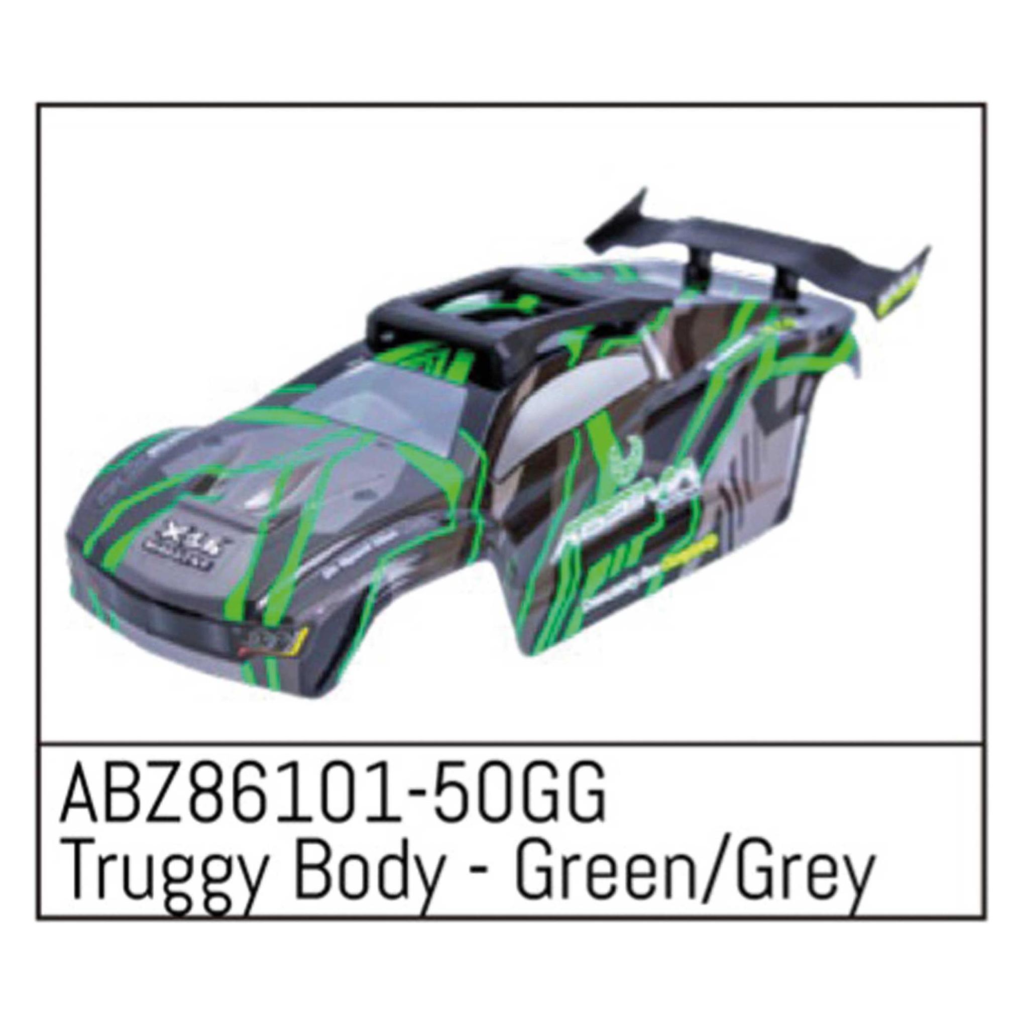 Absima Body grey/green - Mini AT (ABZ86101-50GG)