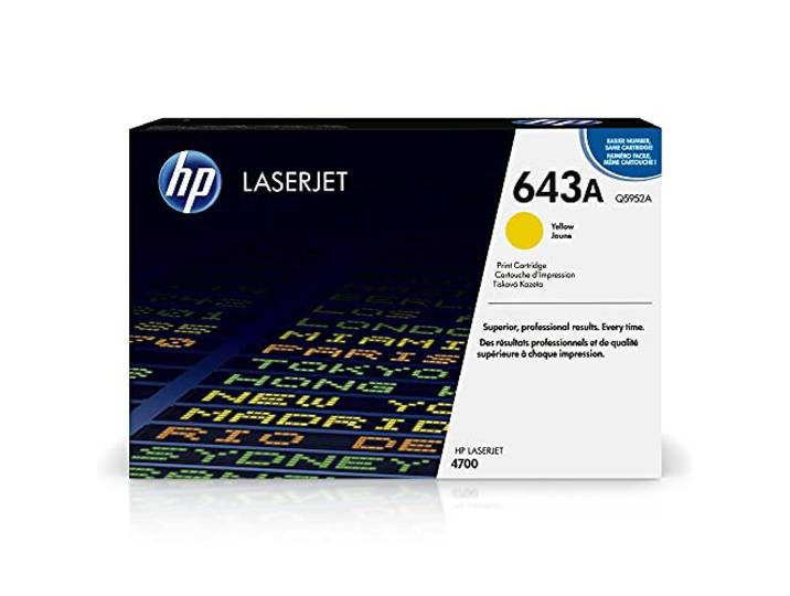 HP 643A (Q5952A) cartouche de toner Jaune authentique