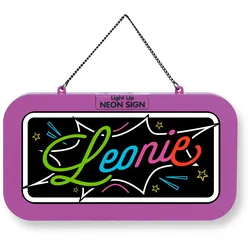 H&H NEON SCHILD LEONIE