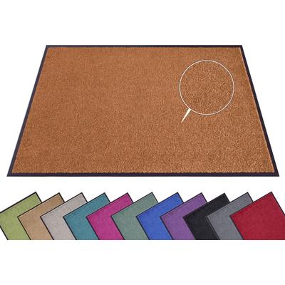 Fußmatte HANSE HOME "Wash & Clean" Gr. 15, orange, B:40cm H:7mm L:60cm, Kunstfaser, Teppiche, Fußmatte, Schmutzfangmatte, Türmatte, In- und Outdoor, Teppich, Läufer, waschbar