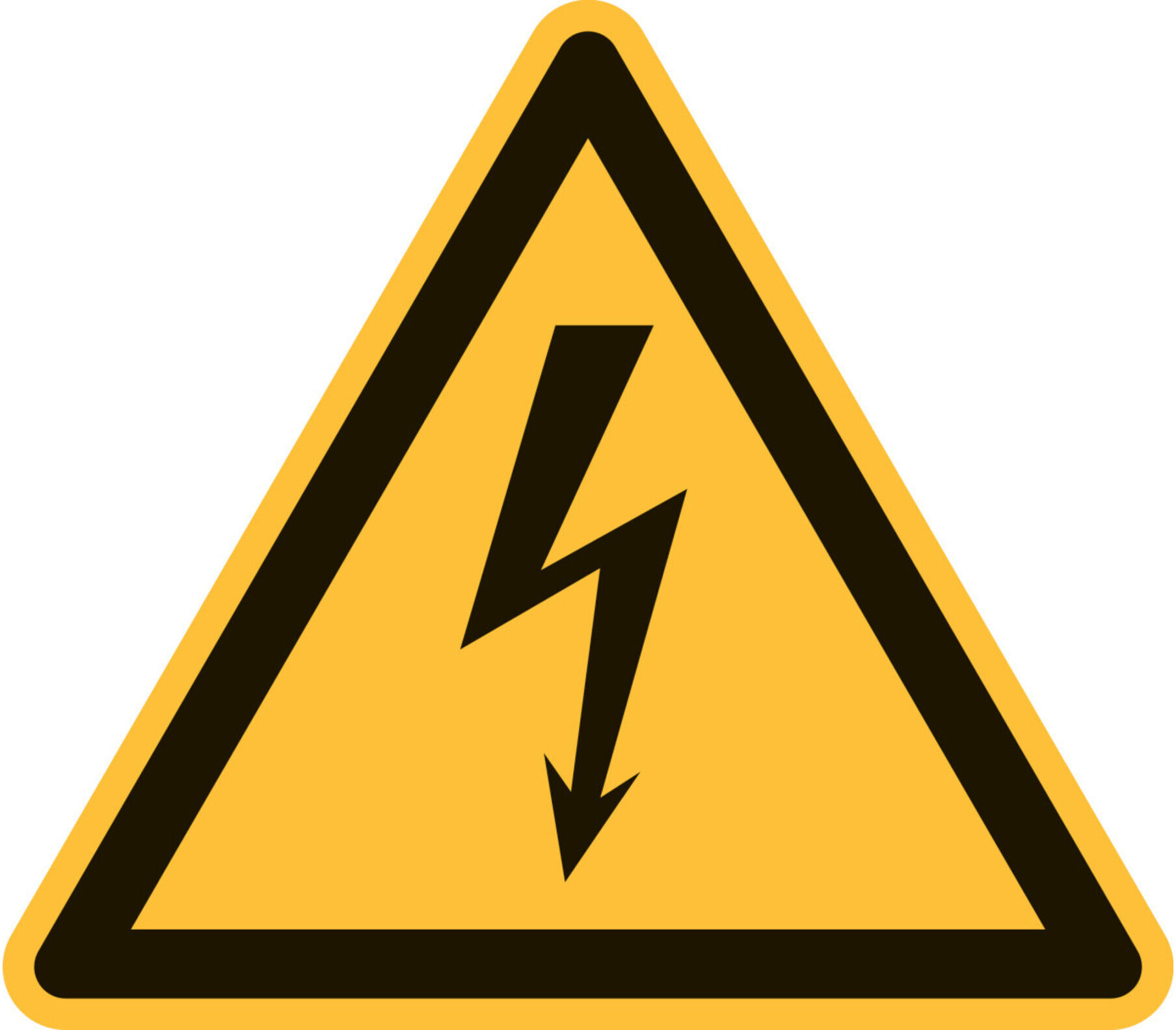 Warnzeichen Warnung vor elektrischer Spannung, Typ: 01200 ; nVent HOFFMAN (A140.04.023)