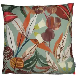 Kissenhülle Edith 50 x 50cm Floral mint/grün