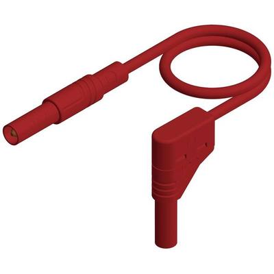 Hirschmann Test & Measurement MLS WG 50/2,5 rt Sicherheits-Messleitung Lamellenstecker 4 mm Lamellenstecker 4 mm 0.50 m Rot 1 St.