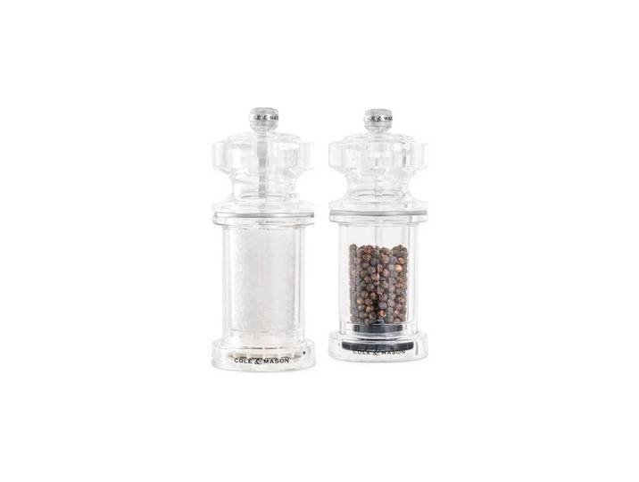 Salz-/Pfeffermühle ZYLISS und Pfeffermühle 605 45396 cm, Transparent , transparent, B:5,8cm H:14,4cm Ø:5,8cm, Küchenmühlen, Salz-/Pfeffermühle
