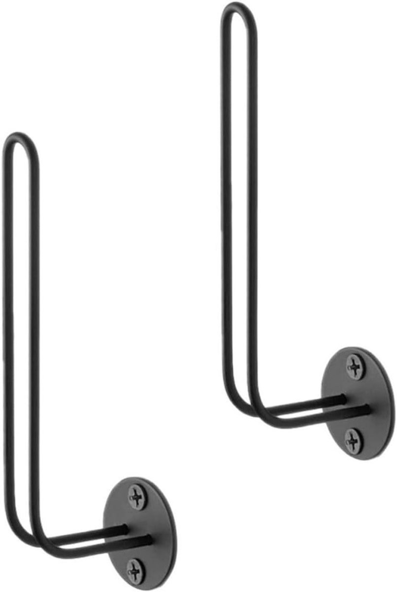 Pet Houder Hoedenrek Organizer Zwart - Lengte: 14,8 cm