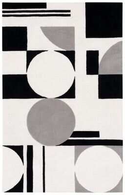 SAFAVIEH Handmade Rodeo Drive Frouwa Mid-Century Modern Wool Rug