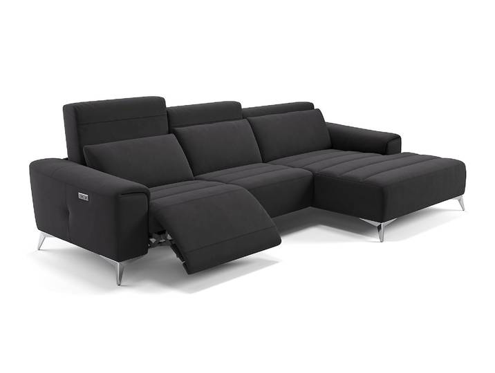 Eckcouch BELLA in Stoff & Funktion Eckgarnitur Ecksofa