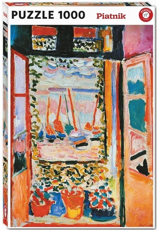 Puzzle 1000 pcs Matisse : Fenêtre Ouverte - Piatnik