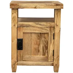 Nachttisch Devi 45x60x40 aus indischem Mango-Massivholz