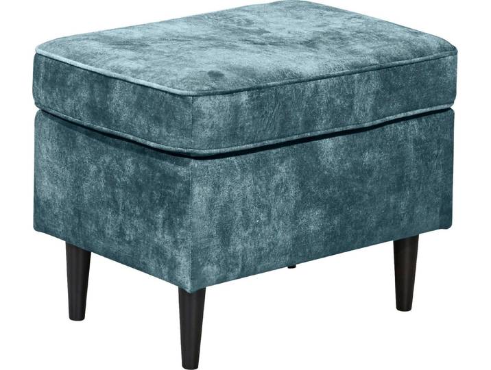 ED EXCITING DESIGN Hocker Oskar, mit Massivholzfüßen
