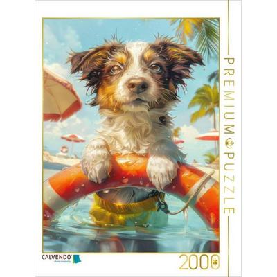 CALVENDO Puzzle Endlich Urlaub | 2000 Teile Lege-Größe 90x67cm Foto-Puzzle für glückliche Stunden