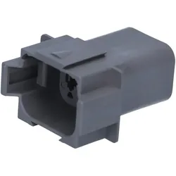 Kalitec wasserdichter KfZ Industrie Stecker KALI-1208 DEUTSCH DT Set 8-polig 0,75-2,1mm2 I Original vom deut, Elektronikkabel + Stecker, Schwarz